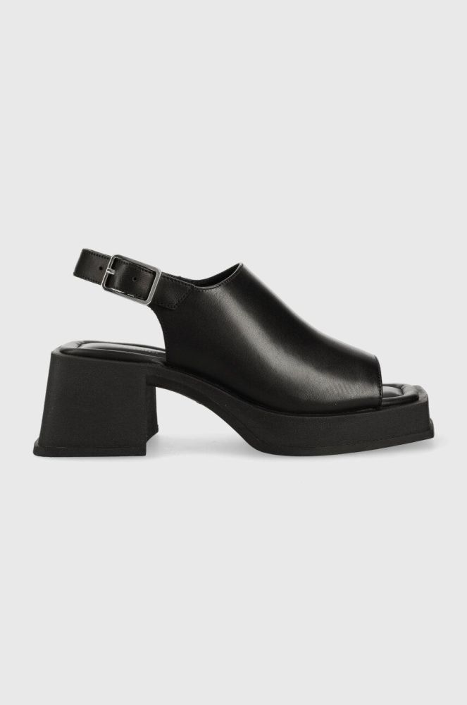 Шкіряні сандалі Vagabond Shoemakers HENNIE колір чорний 5537.101.20