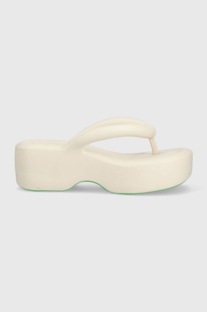 В'єтнамки Melissa MELISSA FREE PLATFORM AD жіночі колір бежевий на платформі M.33772.F660