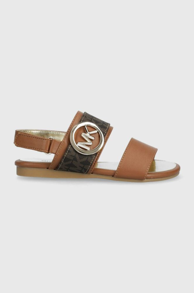 Дитячі сандалі Michael Kors колір коричневий