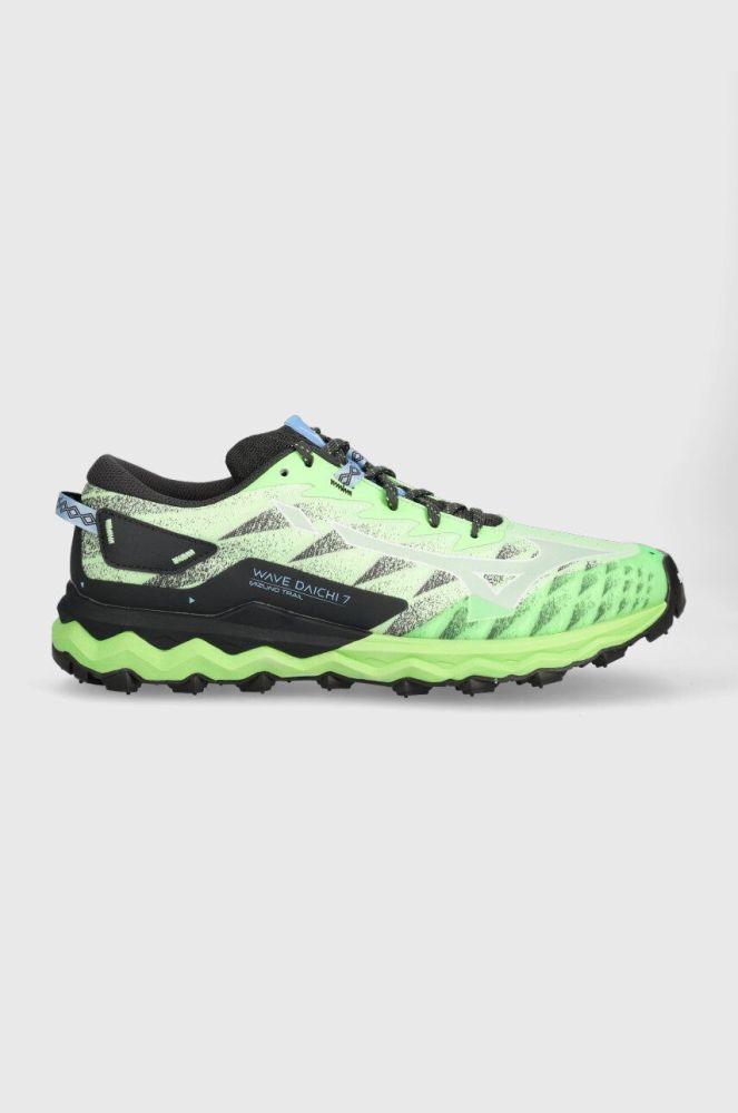 Черевики Mizuno Wave Daichi 7 чоловічі колір зелений