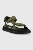 Шкіряні сандалі Camper Oruga Sandal чоловічі колір зелений K100416.022