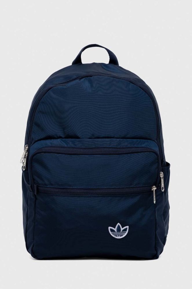 Рюкзак adidas Originals великий однотонний колір блакитний
