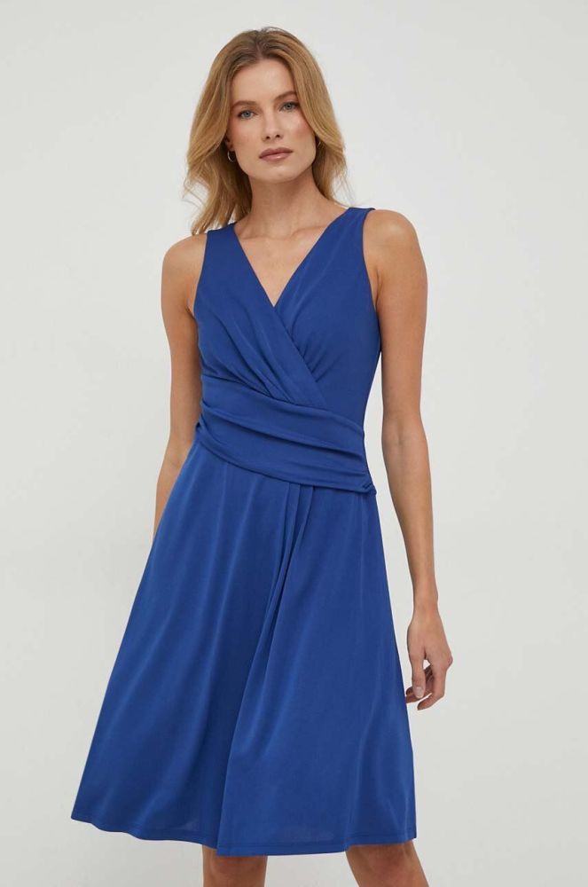 Сукня Lauren Ralph Lauren колір чорний mini розкльошена (3679680)