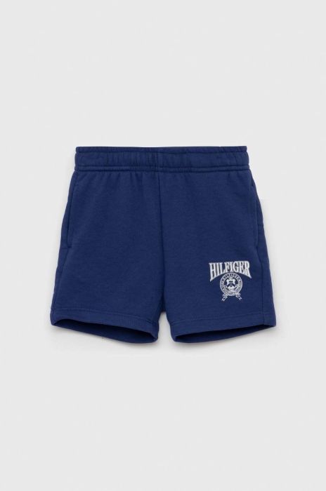 Дитячі шорти Tommy Hilfiger колір синій регульована талія (2874205)