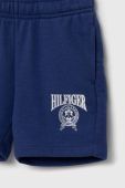Дитячі шорти Tommy Hilfiger колір синій регульована талія (2874205)