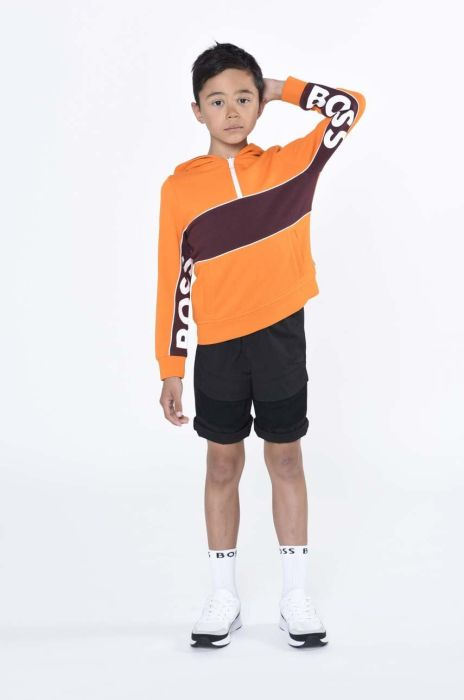 Дитячі шорти BOSS колір чорний (3197484)