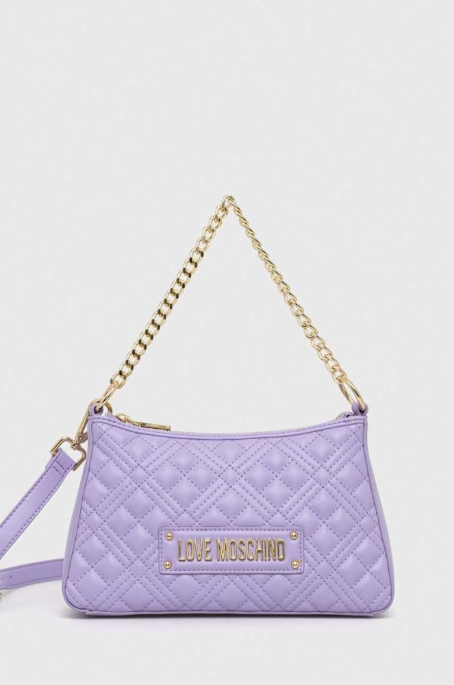Сумочка Love Moschino колір фіолетовий (3118088)