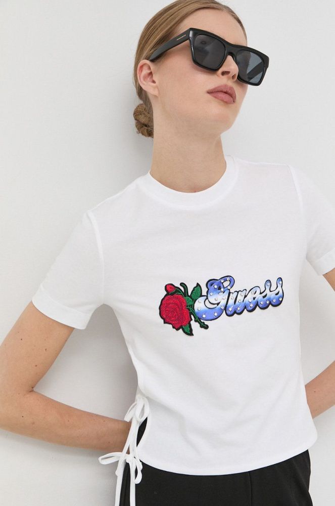 Футболка Guess жіночий колір білий (2932657)