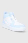 Черевики Answear Lab на платформі колір блакитний