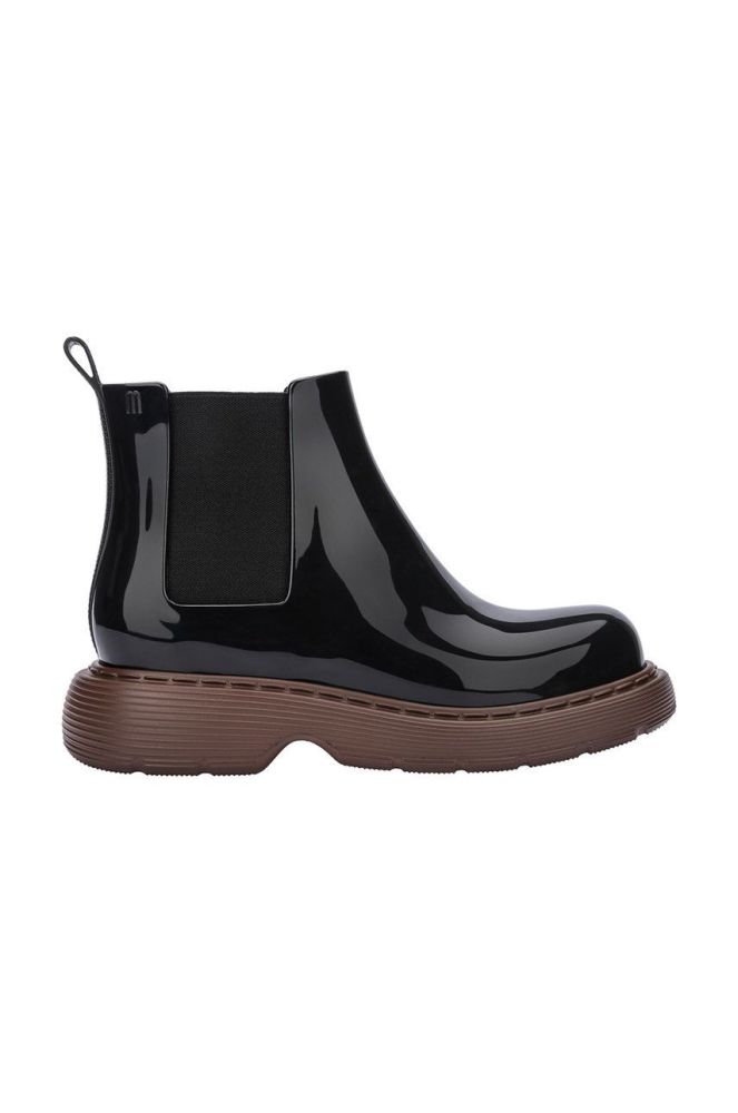 Черевики Melissa Melissa Step Boot Ad жіночі колір чорний на платформі
