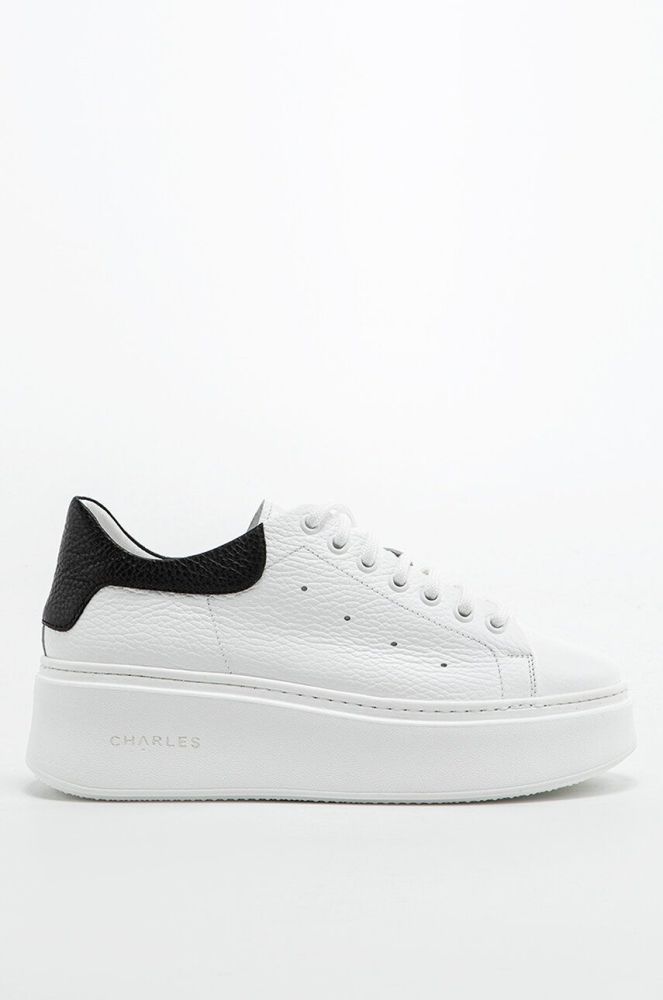 Шкіряні кросівки Charles Footwear колір білий (2718225)
